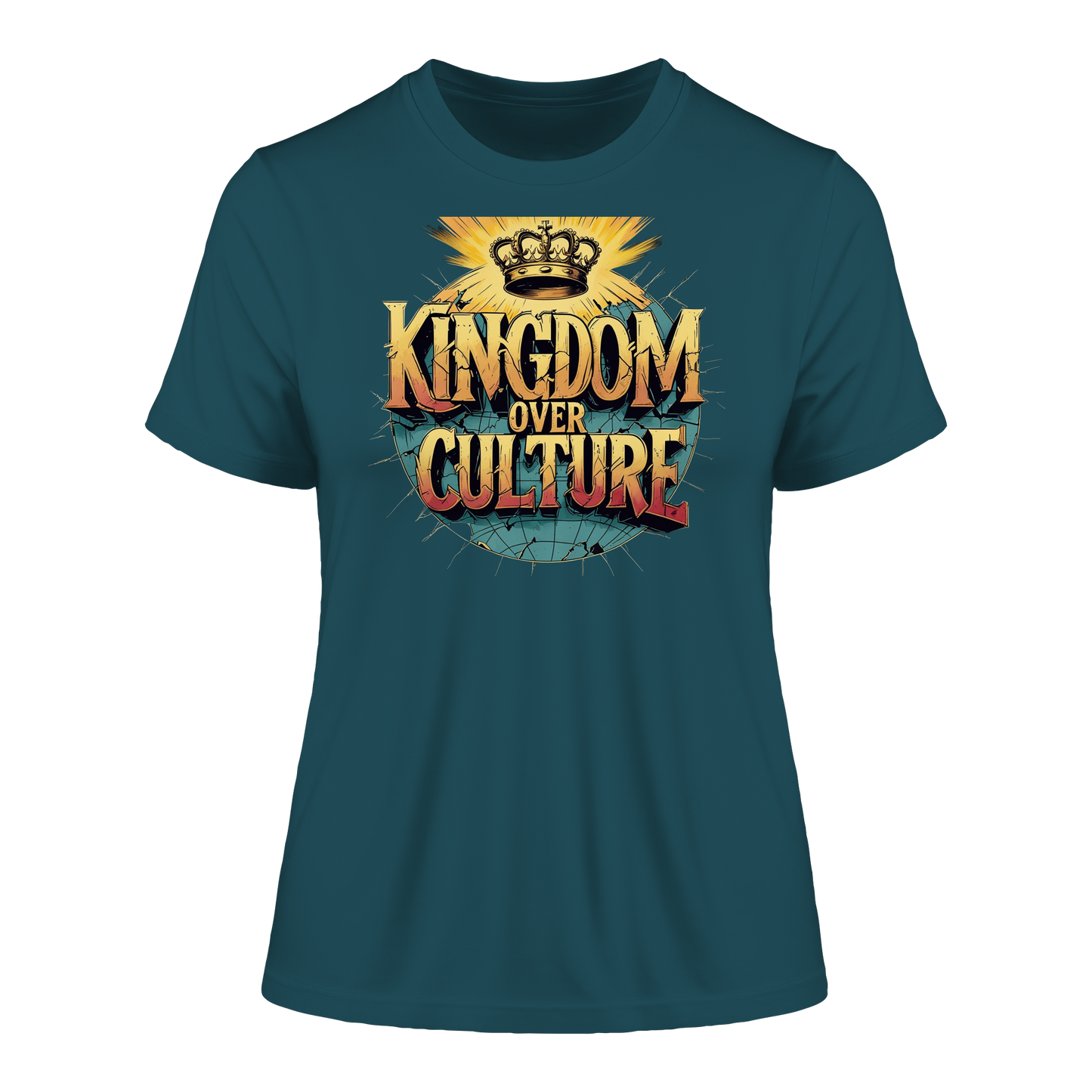 Kingdom over Culture - Fitted Ladies Organic Shirt