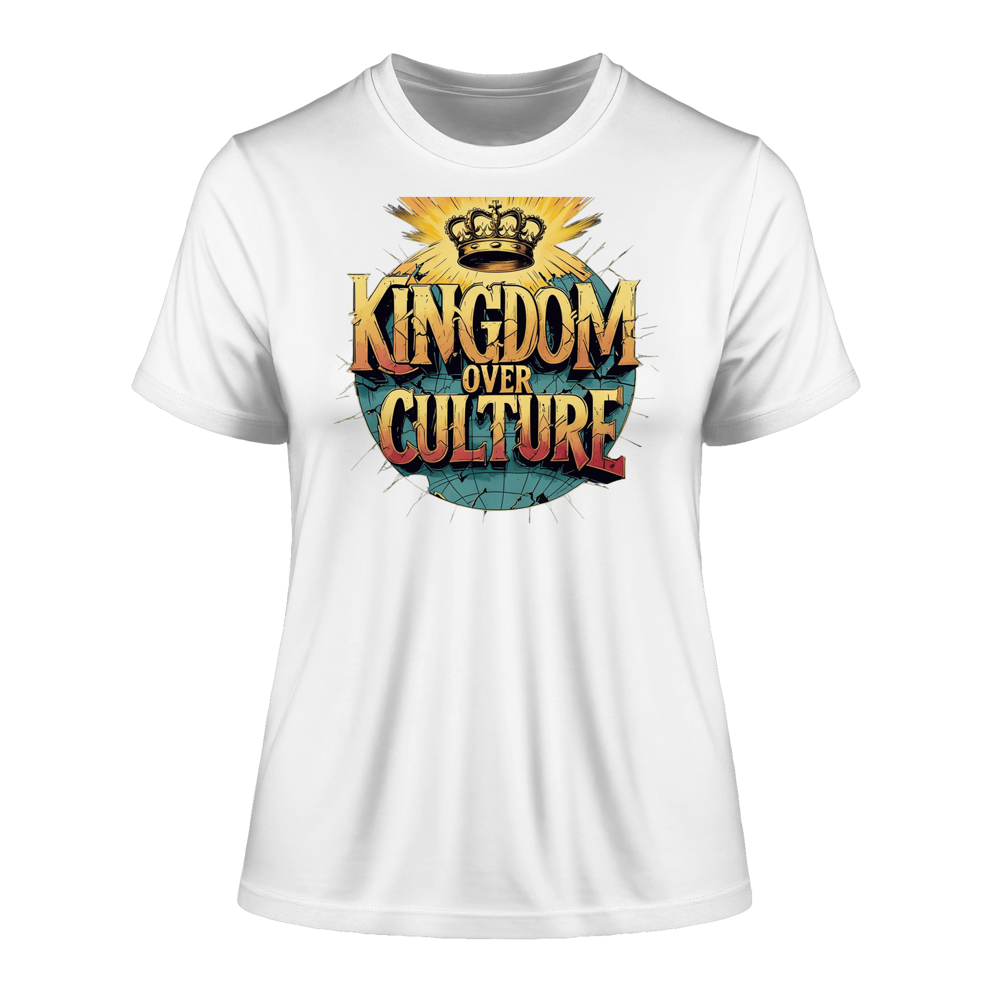 Kingdom over Culture - Fitted Ladies Organic Shirt