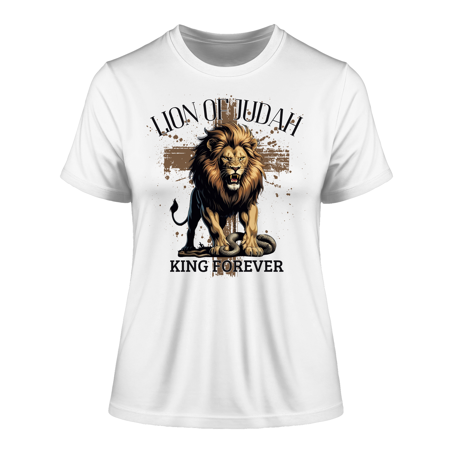 Lion of Judah - Fitted Ladies Organic Shirt