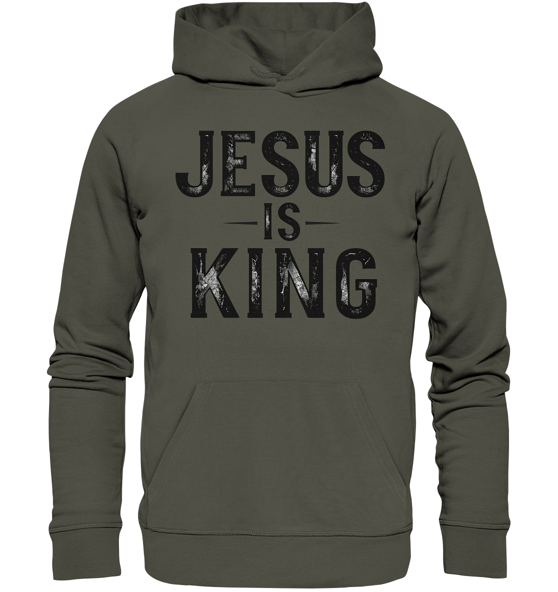 Jesus is King - Organic Hoodie