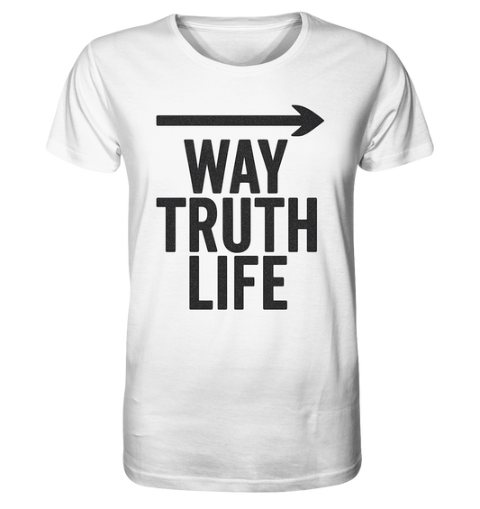 Weg-Warheit-Leben - Organic Shirt