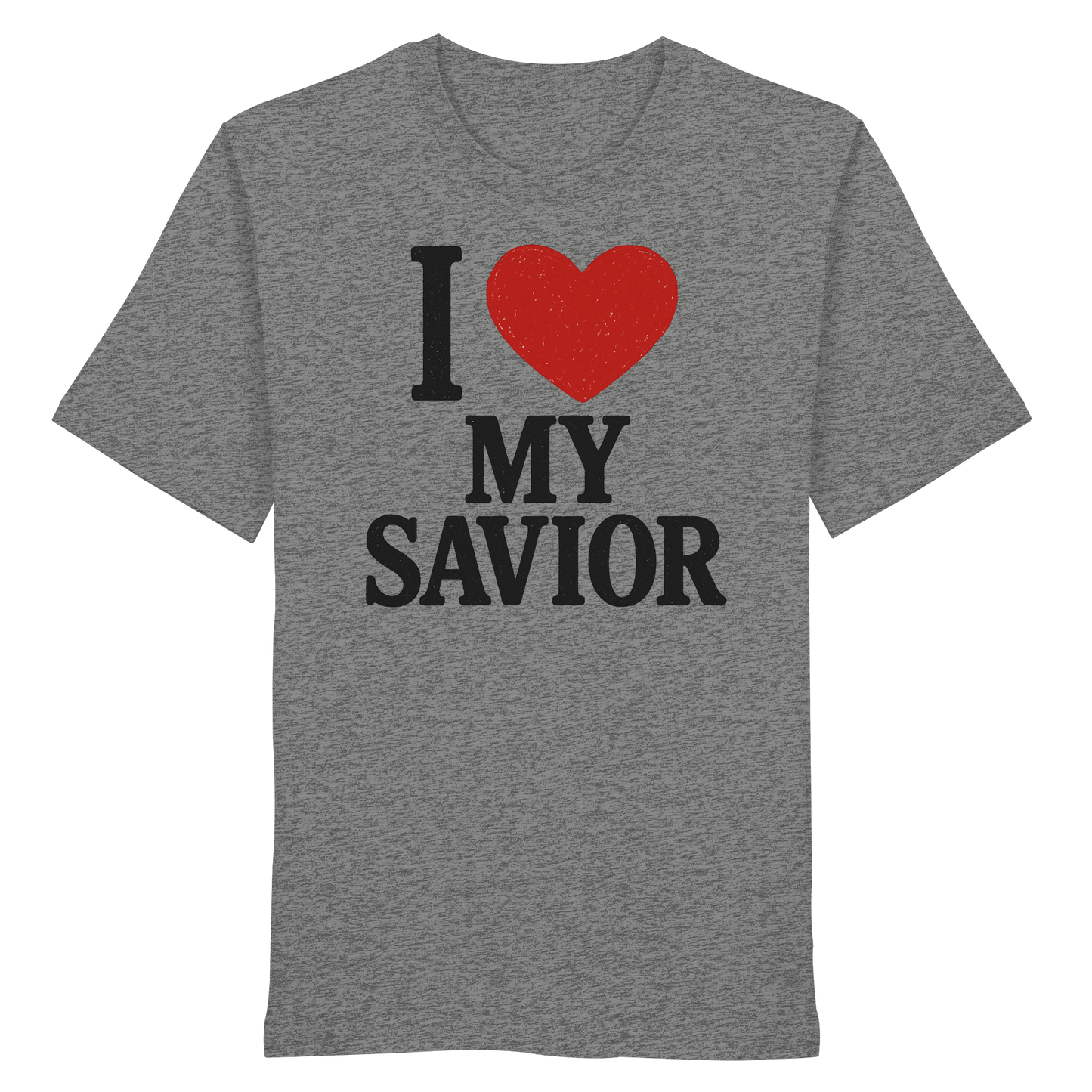 I ❤️ My Savior – Organic Shirt - Organic Shirt