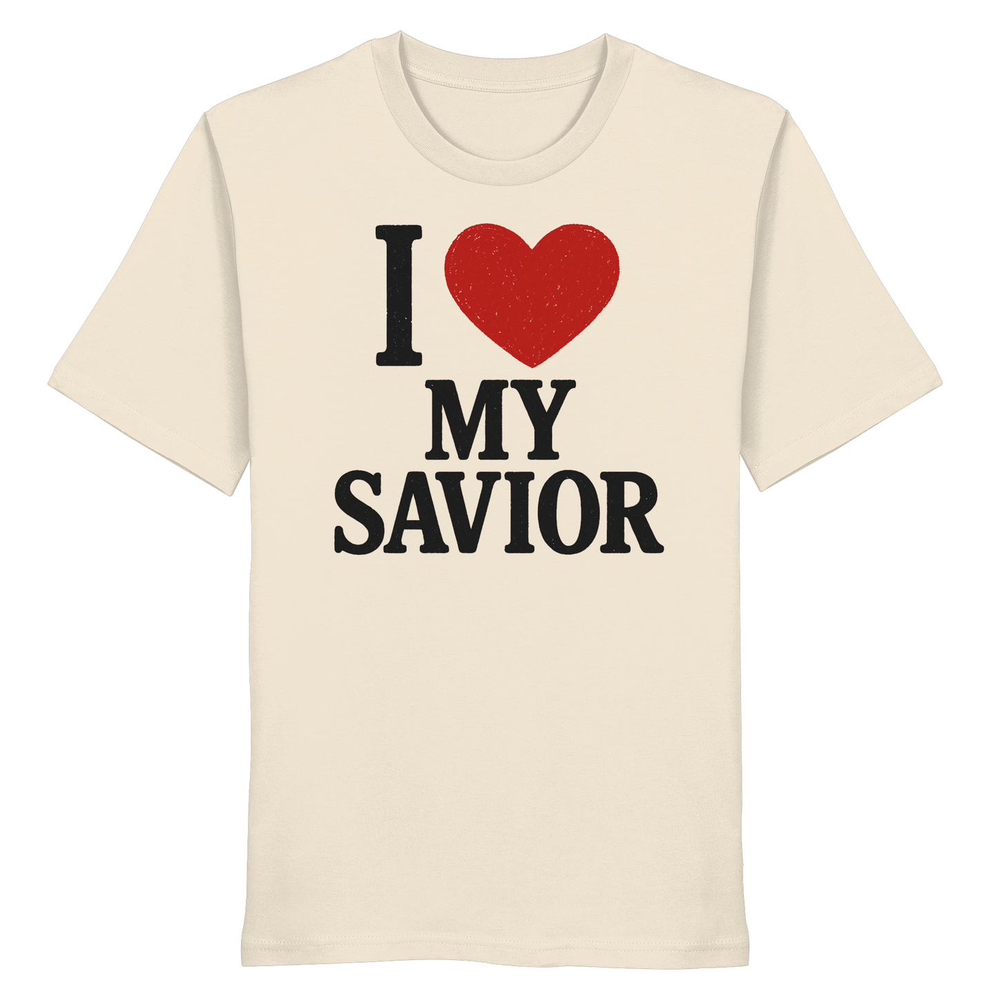 I ❤️ My Savior – Organic Shirt - Organic Shirt