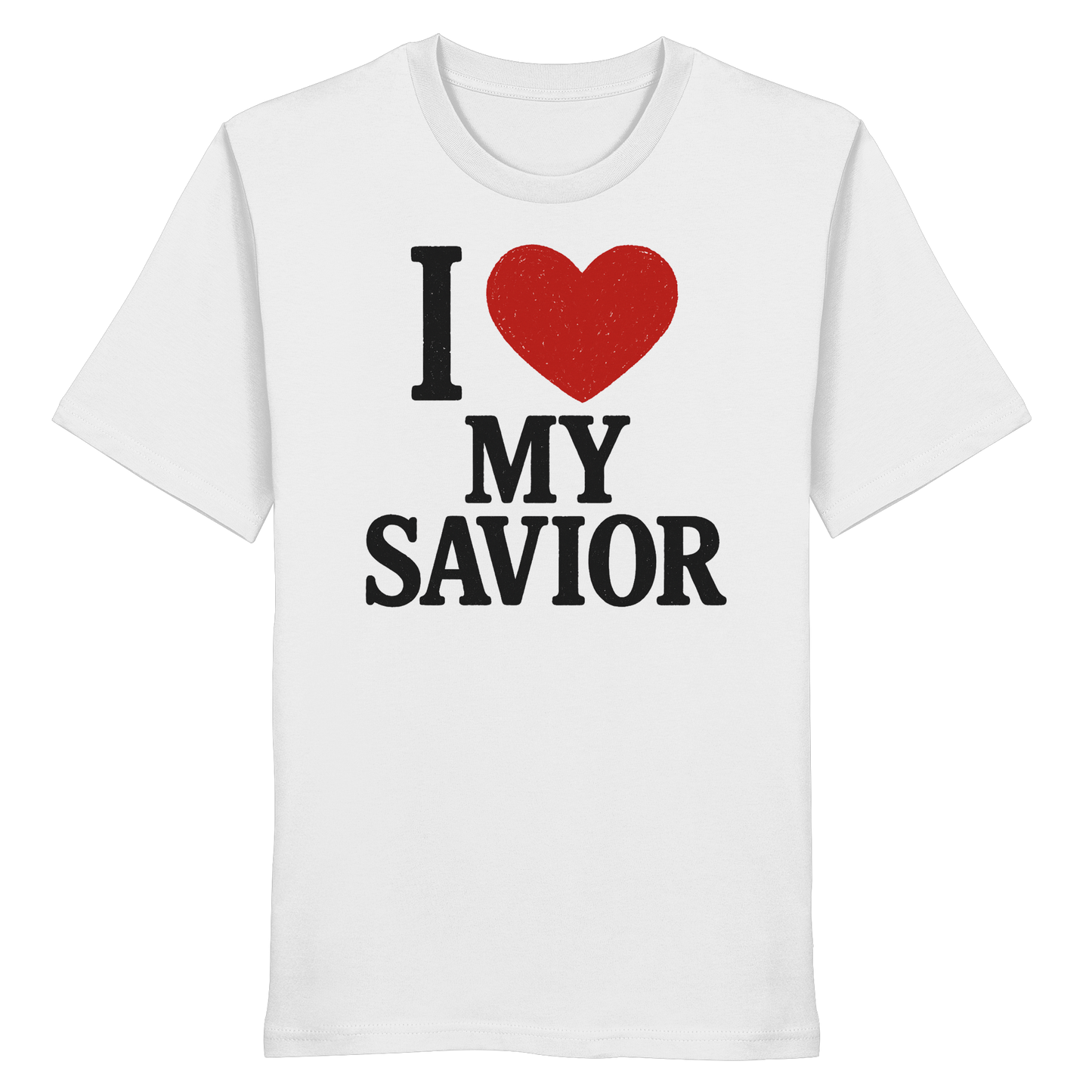 I ❤️ My Savior – Organic Shirt - Organic Shirt