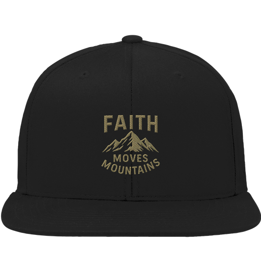 Faith moves Mountain  - Organic Snapback