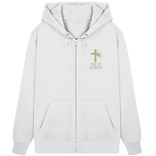 He is Risen - Organic Zipper (Stick)