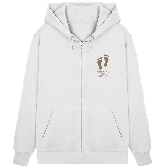 Walking with Jesus - Organic Zipper (Stick)
